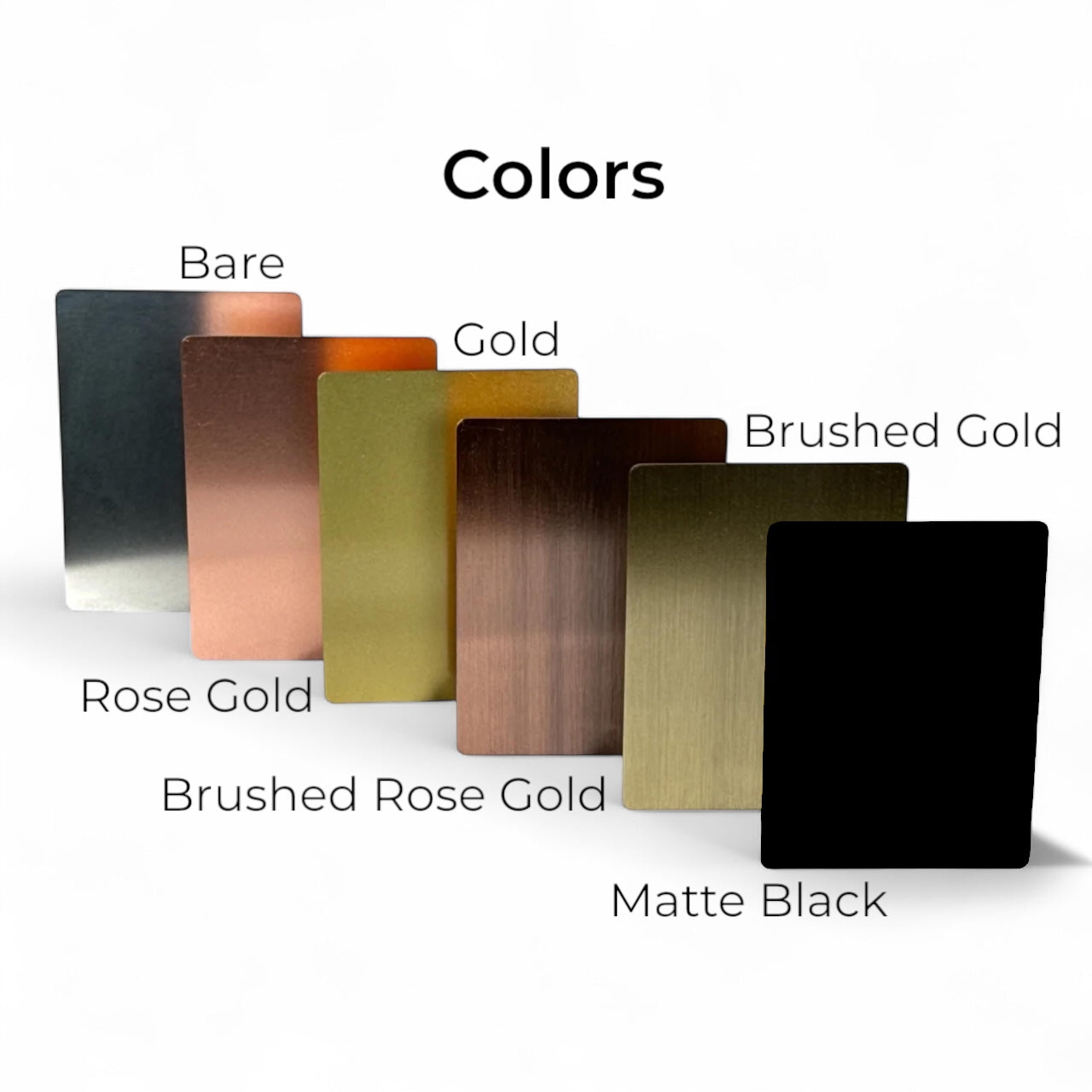 Custom Metal Playing Cards - FountainDesignStudio