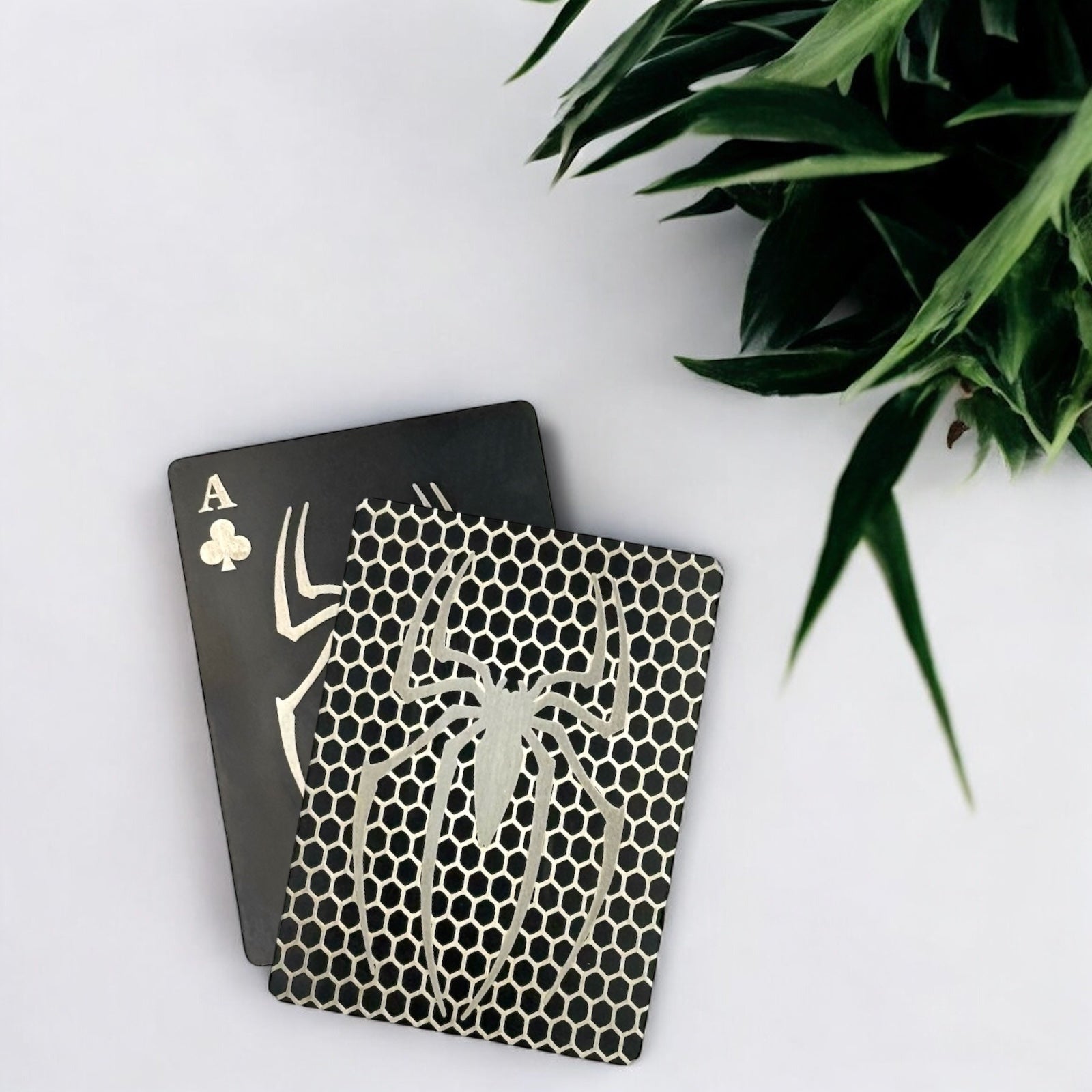 Custom Metal Playing Cards - FountainDesignStudio