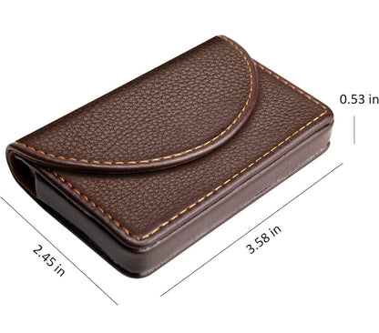 Leather Business Card Holder - FountainDesignStudio