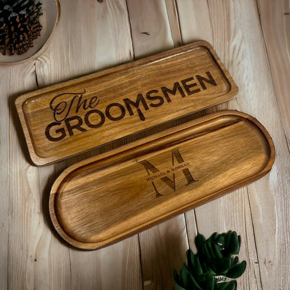 Wooden Valet Tray - FountainDesignStudio