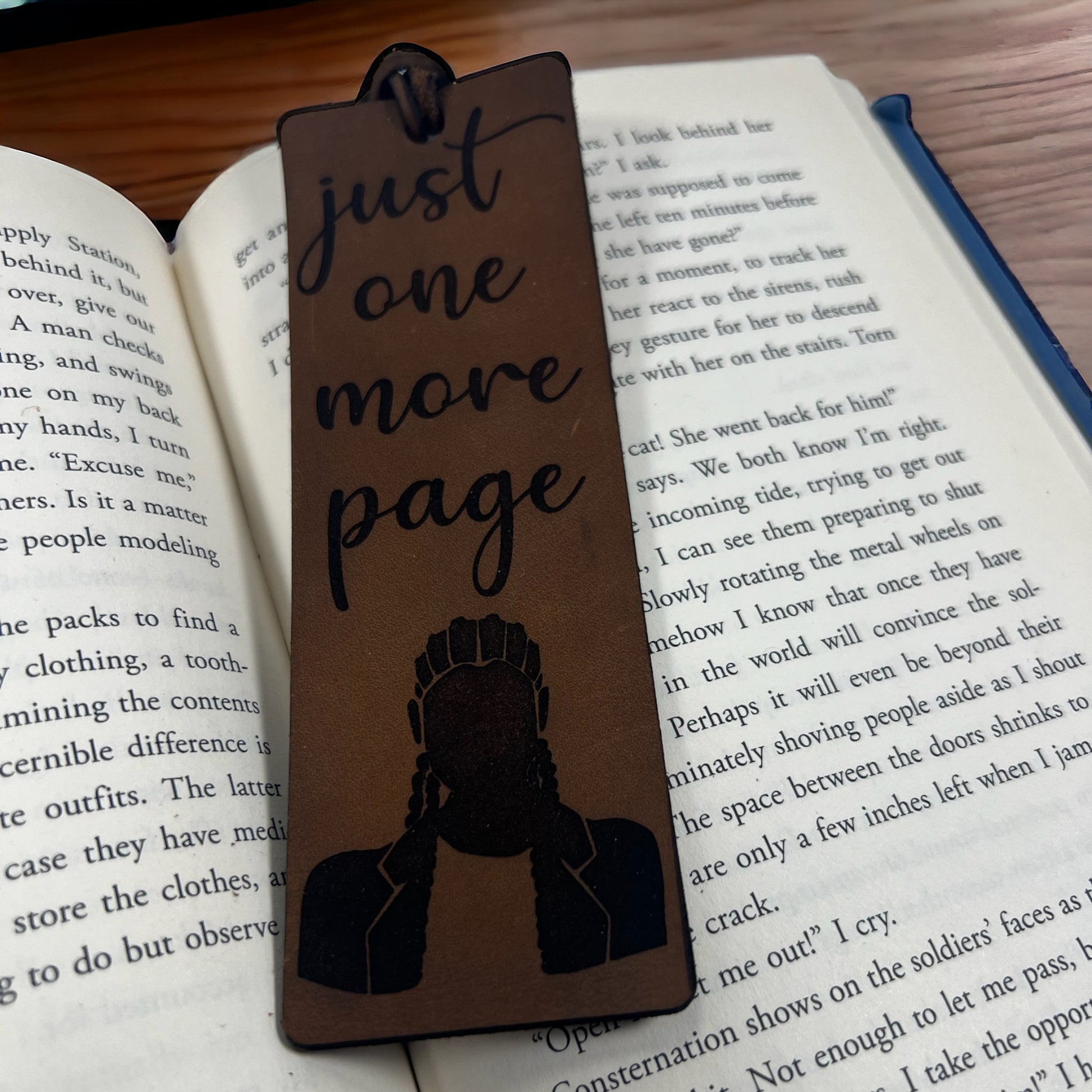 Black Girls | Leather Bookmarks - FountainDesignStudio